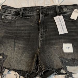 NWT Old Navy Black Jean Shorts